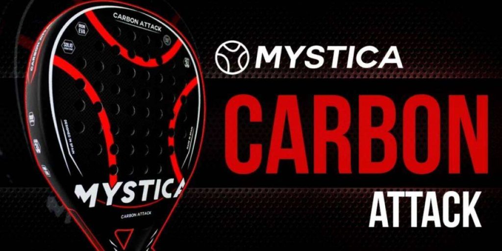 Análisis y opinión de la pala Mystica Carbon Attack 5 | Blog Padelmania