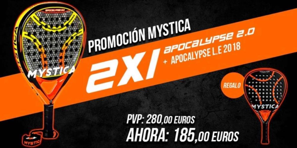 ¡LOCURA TOTAL! 2x1 EN PALAS DE PÁDEL MYSTICA! 6 | Blog Padelmania