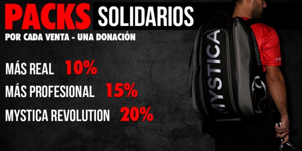 ‘MÁS SOLIDARIOS’, UNA NUEVA LÍNEA DE PACKS DE PÁDEL 5 | Blog Padelmania