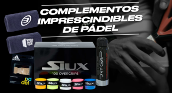 Complementos imprescindibles para todo jugador de pádel